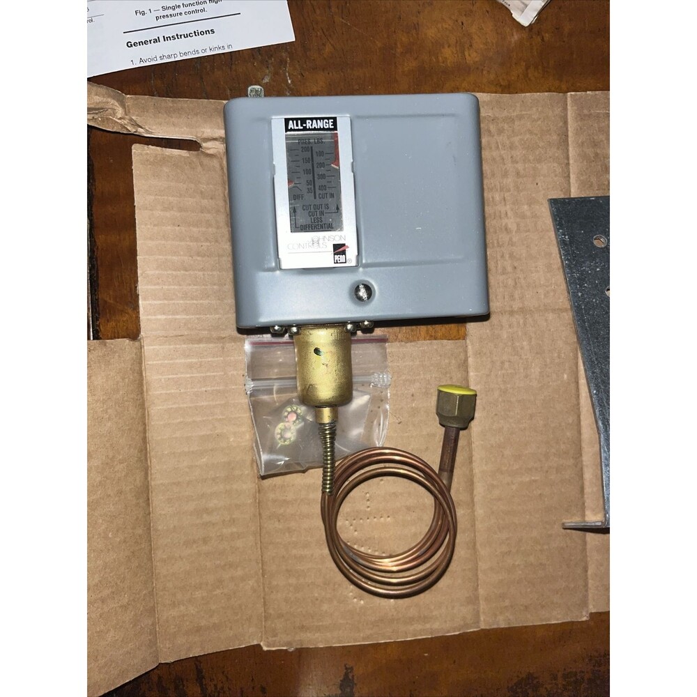 Johnson Controls P70-P72 "ALL RANGE" Refrigeration Pressure Control single - Picture 3 of 8